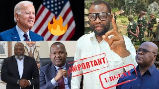 LA NOUVELLE VIENT DE TOMBER🔥 CEST FINI POUR KABILA ET NANGAA FATSHI DECIDE ET LES USA TRANCHE [upl. by Siloam]