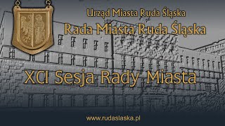 XCI Sesja Rady Miasta Ruda Śląska 20240321 [upl. by Nilrev]