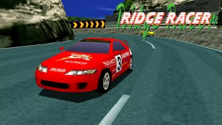 RIDGE RACER PS1  FULL PLAYTROUGH [upl. by Anjali152]