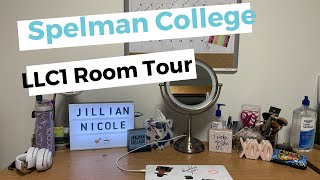 FRESHMAN DORM SPELMAN COLLEGE LLC1 ROOM TOUR [upl. by Ijic]