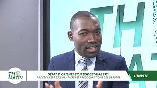 DEBAT D’ORIENTATION BUDGETAIRE 2024 OLUSEGUN EDMOND LATOUNDJI TH MATIN DU 03 JUILLET 2024 [upl. by Goer]