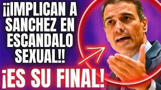 😱🔥 ¡ESCÁNDALO SEXUAL Diputada REVELA Vínculo de Sánchez con Socialista 🔥 ¡IMPACTANTES ACUSACIONES😱 [upl. by Ymrots446]