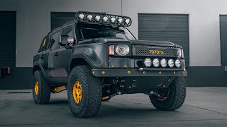 SEMA 2024 Toyota Land Cruiser quotBaja Cruiserquot Build Overview [upl. by Malchy752]