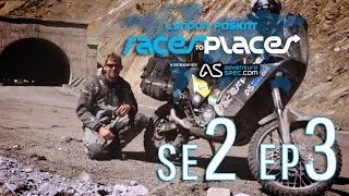 Adventure Motorcycling Documentary  Races To Places SO2 EP3 Ft Lyndon Poskitt [upl. by Wolfy]