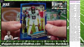 2023 Optic NFL Blaster 20 Box FULL CASE Break Pick Your Teams 15 [upl. by Gascony759]