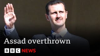 From doctor to dictator  the rise and fall of Syria’s President Assad  BBC News [upl. by Bilicki]