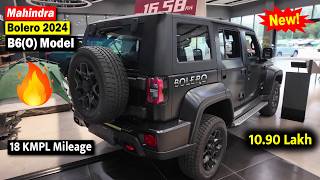 Mahindra Bolero 2024 Model Launch🔥 Only ₹965 Lakh  New Bolero Top Model  Price and Review [upl. by Nosrettap]