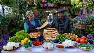 Countryside Morning ☀️ Delicious Village Breakfast 🍳 [upl. by Nitsraek108]