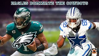 EAGLES GO INTO DALLAS amp DOMINATE COWBOYS TURN THE BALL OVER 5 TIMES 😭😭 [upl. by Atalanta]