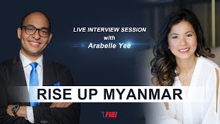 Coach amp Trainer Arabelle Yee နဲ့ Rise Up Myanmar LIVE Interview [upl. by Grimaud]