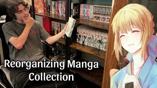 Reorganizing my manga collection [upl. by Netaf]