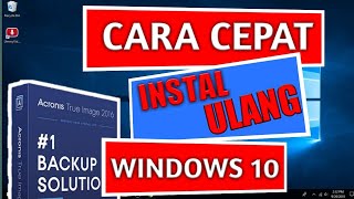 cara recovery windows 10 dengan Flashdisk [upl. by Yank536]