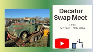 Decatur Texas Swap Meet 2024 [upl. by Atterrol]