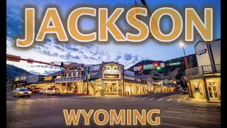 Downtown Jackson Wyoming Tour 4K [upl. by Aihsiek543]