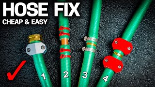 How to REPAIR GARDEN HOSE in SECONDS  3 EASY WAYS [upl. by Tremann]