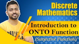 ONTO FunctionSurjection  Surjective Function  Discrete Mathematics [upl. by Naaman]