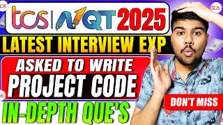 🚨TCS NQT 2025 Latest Interview experience Unexpected Ques You Wont Believe😱 [upl. by Mureil]