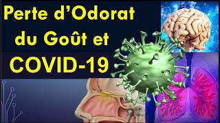 Covid19 Perte dodorat de gout dappétit et Maladie Neurologique par infection au Coronavirus [upl. by Odeen]