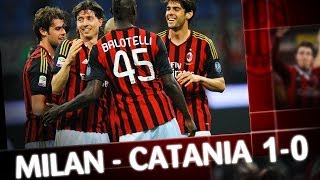 AC Milan  MilanCatania 10 Highlights [upl. by Ellersick467]