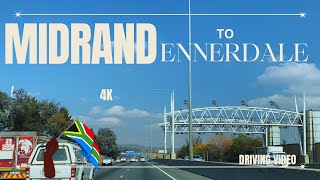 Driving from Midrand to Ennerdale  Finetown  Johannesburg  South Africa [upl. by Ecnaret]