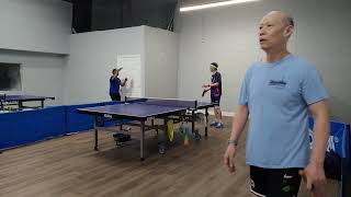 OWTTA Team Doubles 1  Div A RR  Henry Li 1011 vs Bing Chen 991  31 [upl. by Pippy]