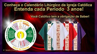 Entenda o calendário litúrgico da igreja católica o que é calendério litúrigico católico [upl. by Castorina]