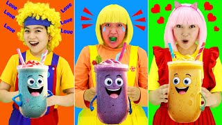 SingAlong🥤 Nursery Rhymes for Kids with Colorful Smoothie Characters [upl. by Nnywg]