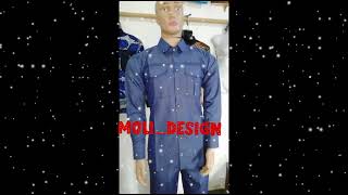 complet pantalon chemise avec 2 poches rabats disponible chez MoliDesign [upl. by Hsakaa]