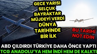 ABDYİ ÇILDIRTAN GELİŞME TB3 DÜNYADA BİR İLKİ BAŞARDI SELÇUK BAYRAKTAR MÜJDEYİ PATLATTI [upl. by Alvis]