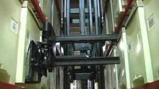 VNA Narrow Aisle Forklift AGV  Automated Warehouse Management [upl. by Alekin]