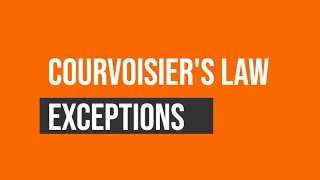 Courvoisiers law Exceptions [upl. by Kola]