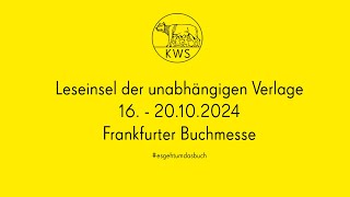 LESEINSEL der unabhängigen Verlage am 18 Oktober 2024 ab 1400 Uhr [upl. by Farmer]