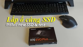 Lắp ổ cứng SSD Samsung 970 EVO Plus 1TB PCIe NVMe [upl. by Surazal]