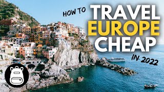 How to Travel Europe CHEAP In 2023 [upl. by Dlopoel26]