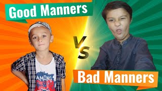 Good Manners vs Bad Mannersgood manners vs bad manners my miss anandviral youtube goodvibes [upl. by Yenaj]