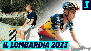 Taking you with me to Il Lombardia 2023  Remco  3 [upl. by Nylessej]