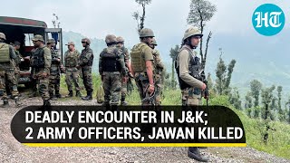 Indian Army Loses Two Captains One Special Forces Jawan In Fierce Encounter In JampKs Rajouri [upl. by Moth]