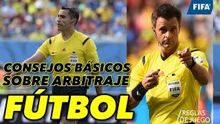 Consejos Básicos sobre Arbitraje  Señales movimientos y posición de los árbitros [upl. by Pimbley460]