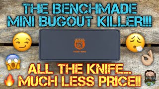 The Benchmade Mini Bugout KILLER All the knife at a MUCH better price 😱😮‍💨🔥👌🏼 [upl. by Zerk]