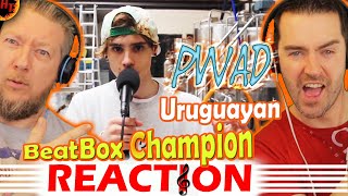 PWAD Uruguayan Beatbox Champion REACTION [upl. by Nosnej]