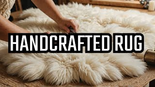 Wet Felted Sheepskin Rug [upl. by Tommie697]