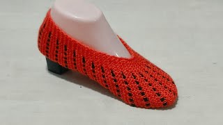 knitting booties easy method step by step [upl. by Sudbury]