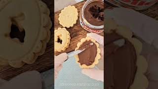 Easter Linzer Cookies cookiedecoratingvideos [upl. by Odnolor]