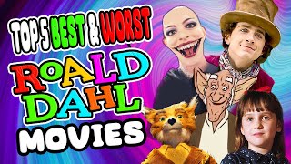 Jambareeqis Top 5 Best amp Worst ROALD DAHL Movies [upl. by Sheaff602]