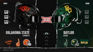 Oklahoma State at Baylor [upl. by Nilyac]