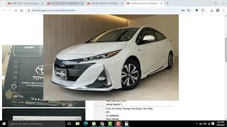 Toyota Prius PHV Price Pakistan 2024 l CustomDuty l SGR costing JapanAuction l HowtoImport JapanCar [upl. by Lemrej811]