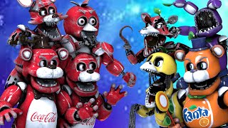 SFM FNaF Coca Cola vs Fanta Animatronics [upl. by Hako]