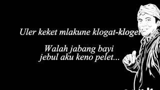 Didi Kempot Sekonyong konyong Koder Lyric [upl. by Omik]