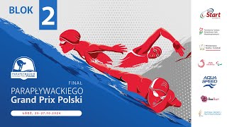 BLOK II  Finał Parapływackiego Grand Prix Polski Łódź 2024 [upl. by Posehn]