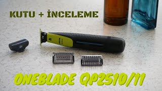 Oneblade Yeni inceleme  Bu Sefer Daha Detaylı QP251011 [upl. by Ailido]